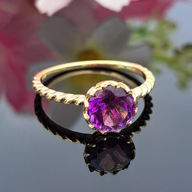 Bright Amethyst Ring main image 1