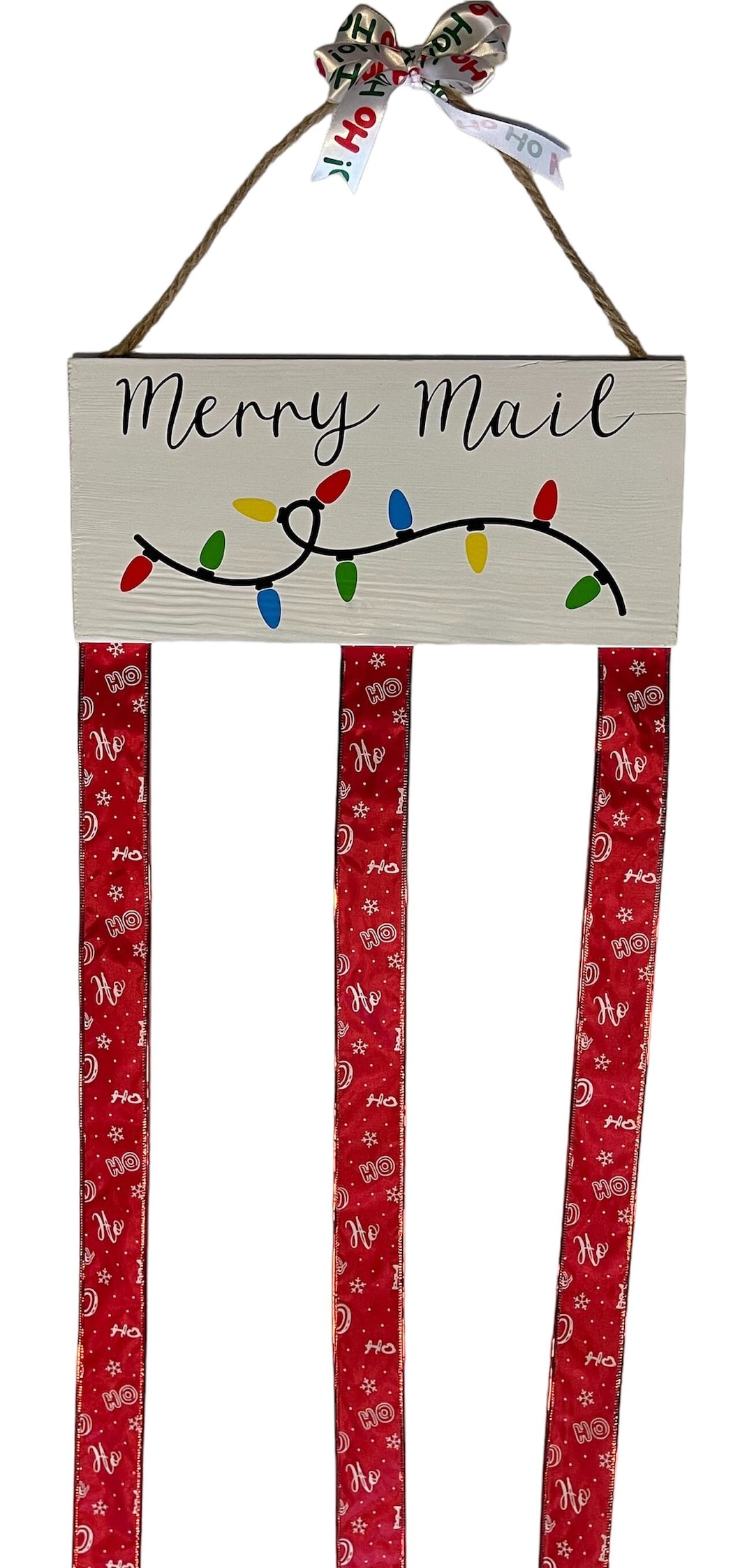 Christmas Card Wall Hangings Christmas Card Holder Christmas Etsy