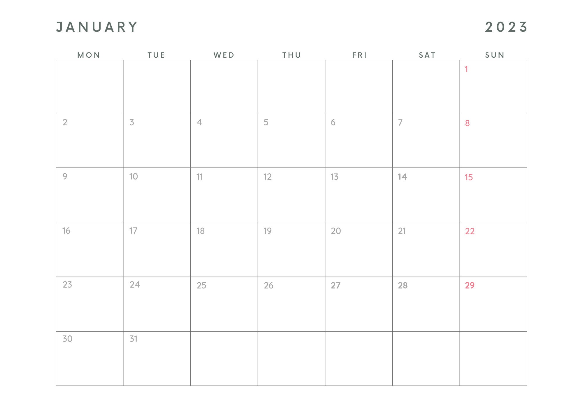 minimal-2023-calender-printable-calender-digital-download-monthly