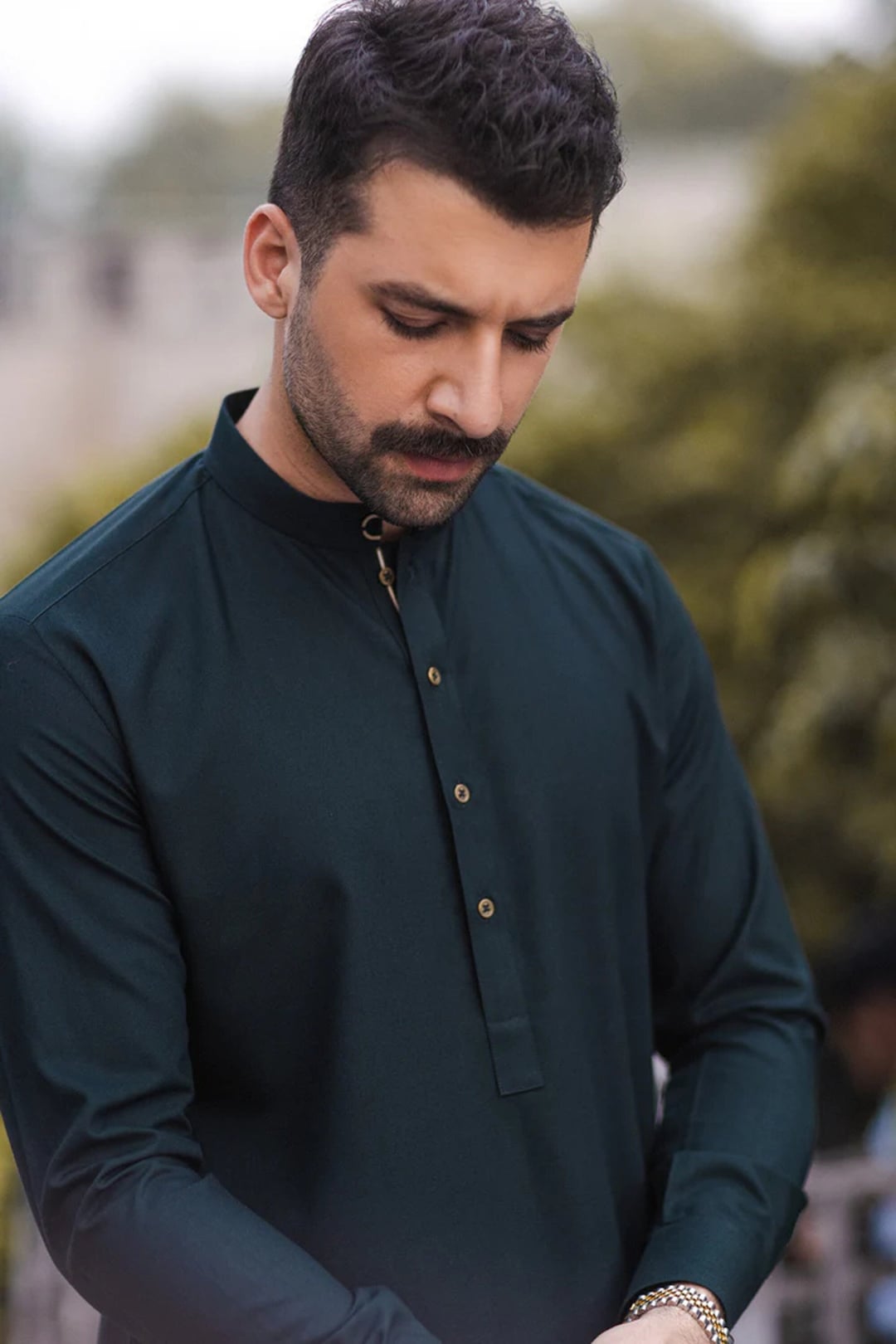 Men's Kameez Shalwar, Classic Indian Pakistani Suit, Premium