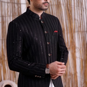 Men Prince Coat, Men Wedding Collection, Hand Made Prince Coat, Men Shalwar kameez Wear, Men Formal Event Wear