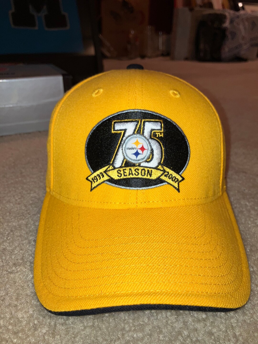 Pittsburgh Steelers 75th Season Adjustable Cap