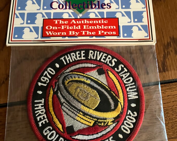 Three Rivers Stadium Patch Three Golden Decades by Major League ...