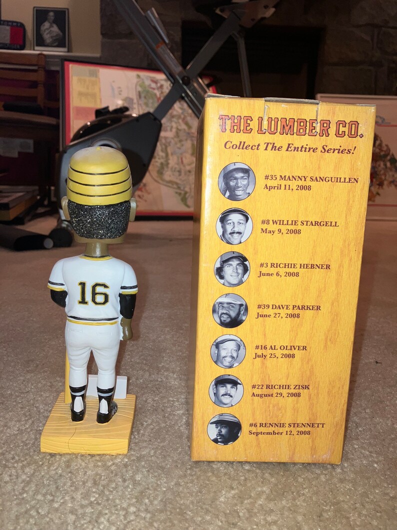 Pittsburgh Pirates Al Oliver Bobblehead From the Lumber Co. Etsy