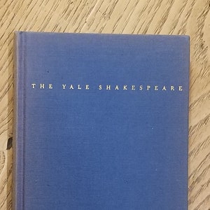 The Merchant Of Venice Hardback Book Yale Shakespeare 1957
