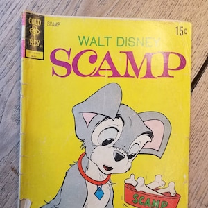 Walt Disney Scamp Comic Book May 1972