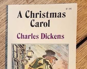 A Christmas Carol Charles Dickens Paperback Book 1980