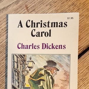 A Christmas Carol Charles Dickens Paperback Book 1980