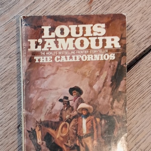 Louis Lamour The Californios Paperback Book 1982