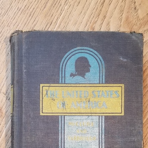 The United States Of America Hardback Book 1943