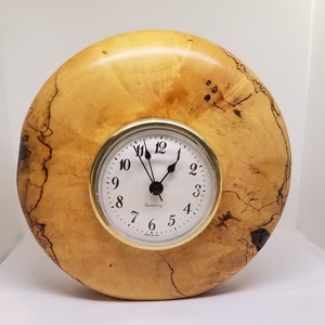 Wooden Clock Turned