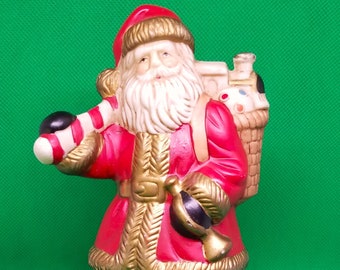 Vintage Santa Clause Porcelain Figurine