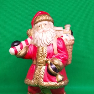 Vintage Santa Clause Porcelain Figurine
