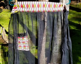 Vintage Handmade 50's Party Apron