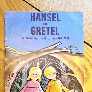 Libretto per bambini Hansel e Gretel dei fratelli Grimm 1967