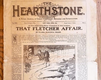 Antike Zeitschrift The Hearthstone Juni 1904