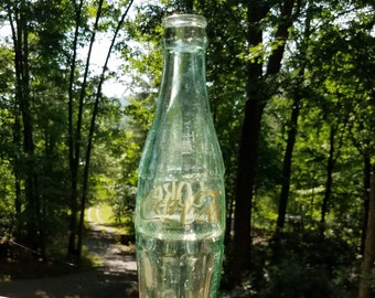 Vintage Coca Cola Bottle Aqua Mobile Alabama