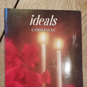Vintage Christmas Paperback Book Ideals 1979