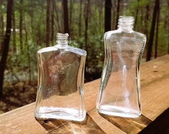 Botellas Antiguas De Vidrio En Miniatura