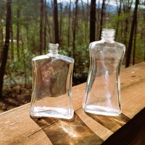 Antique Bottles Miniature Glass