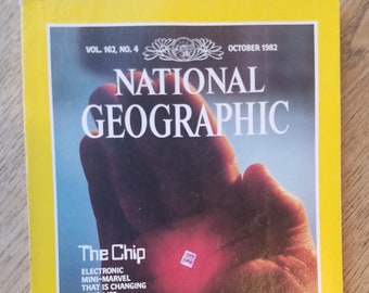 National Geographic Magazine Oktober 1982 Vol 162 Nr 4