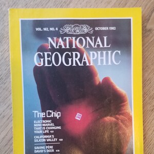 Rivista National Geographic ottobre 1982 Vol 162 No 4