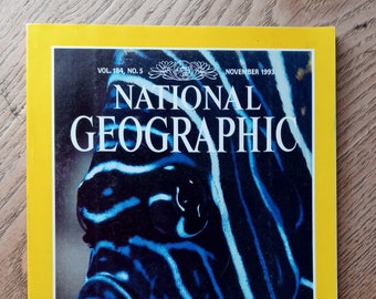 National Geographic Magazine November 1993 Vol 184 No 5 the Red