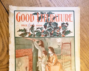 Antik Zeitschrift Gute Literatur 1906 Dezember