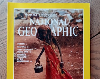 National Geographic Magazine augustus 1993, deel 184 nr. 2