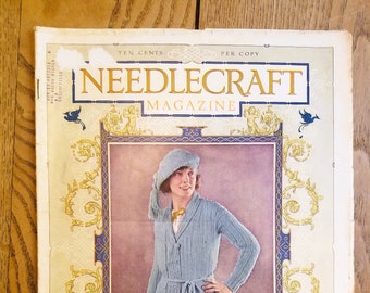 Vintage Needlecraft Magazine July 1922