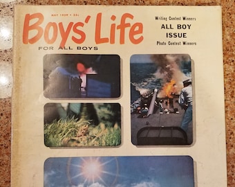 Antique Boy Scouts Boy's Life Magazine May 1959