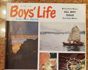 Vintage Boy Scouts Boy's Life Magazine 1960 May