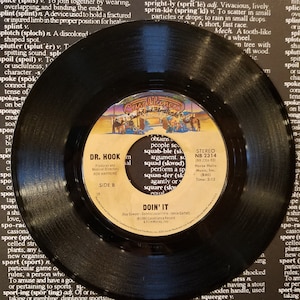 Dr. Hook Doin It Vinyl 45 Record 1980