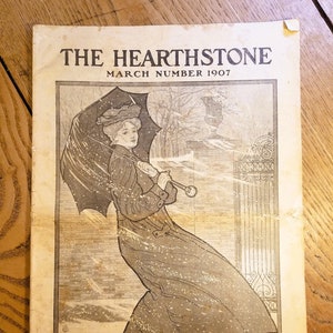 Antique Magazine The Hearthstone 1907 March