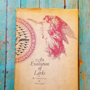 James Lipton An Exaltation Of Larks Hardcover-Buch 1968
