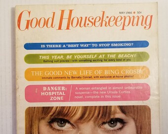 Vintage Good Housekeeping Magazine 1966 May