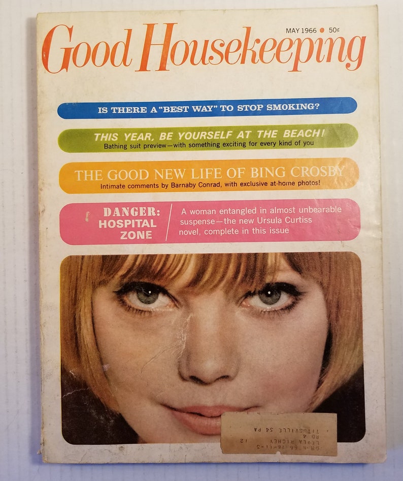 Vintage Good Housekeeping Magazine 1966 May Etsy