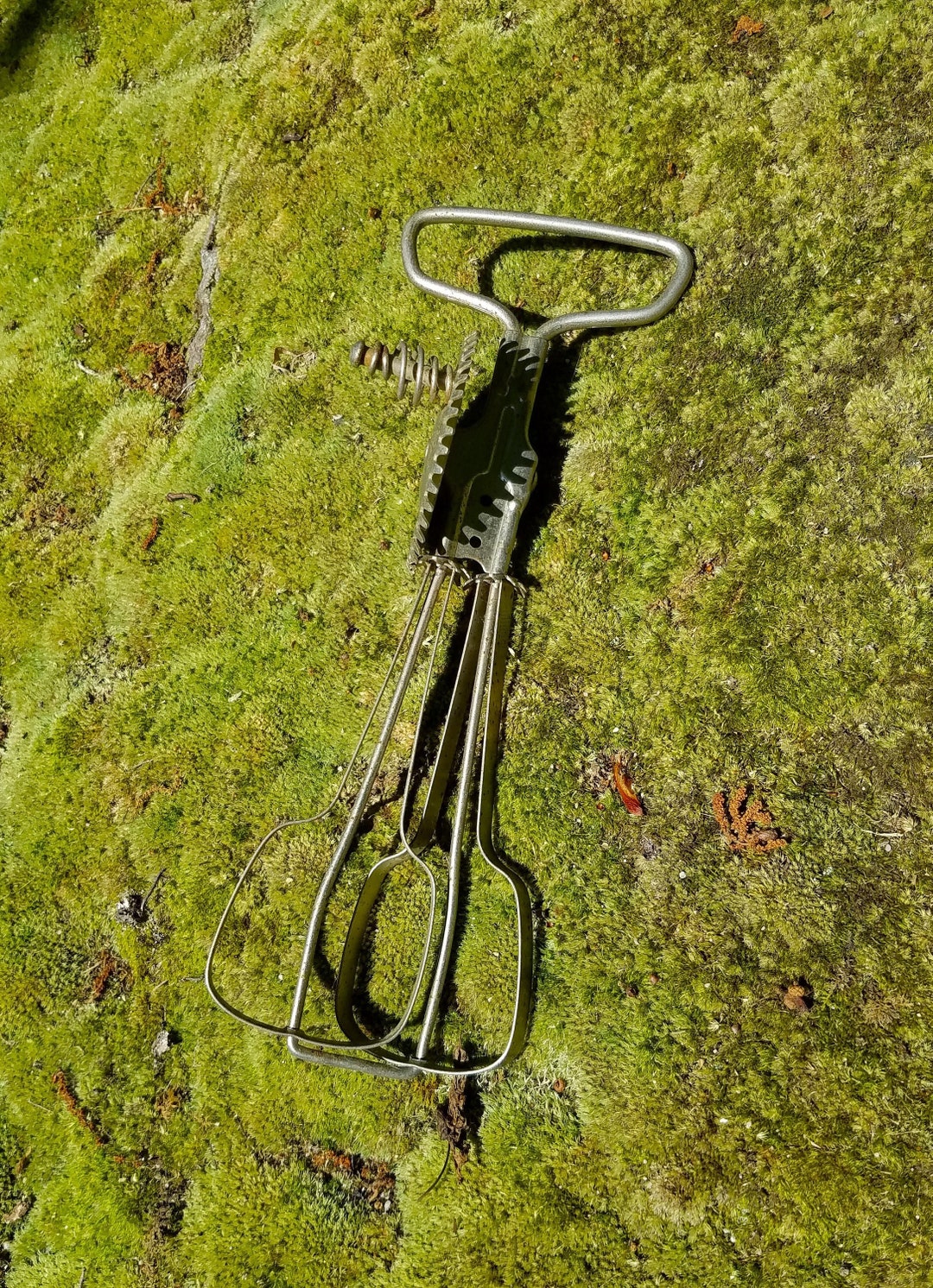 Vintage Ekco Metal Hand Mixer Etsy