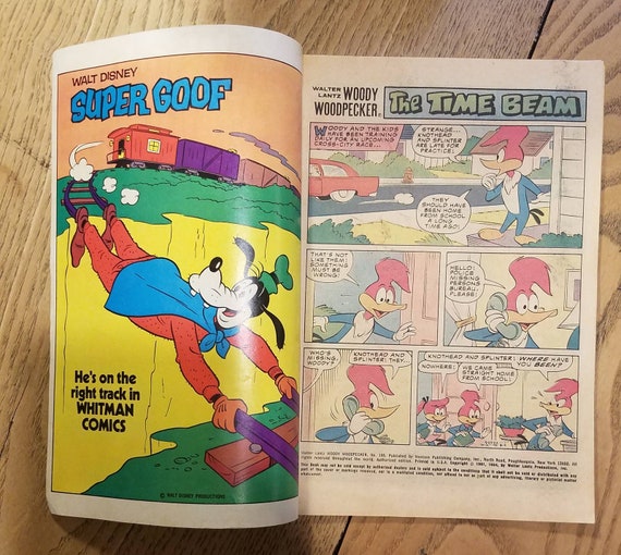 Woody Woodpecker Comic Book No 195 1981 - Etsy