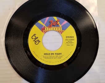 ELO Hold On Tight Vinyl 45 LP von 1981