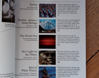 National Geographic Magazine November 1993 Vol 184 No 5 the Red