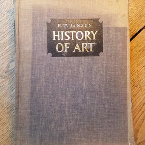 History Of Art Hardback Book H. W. Janson 1973