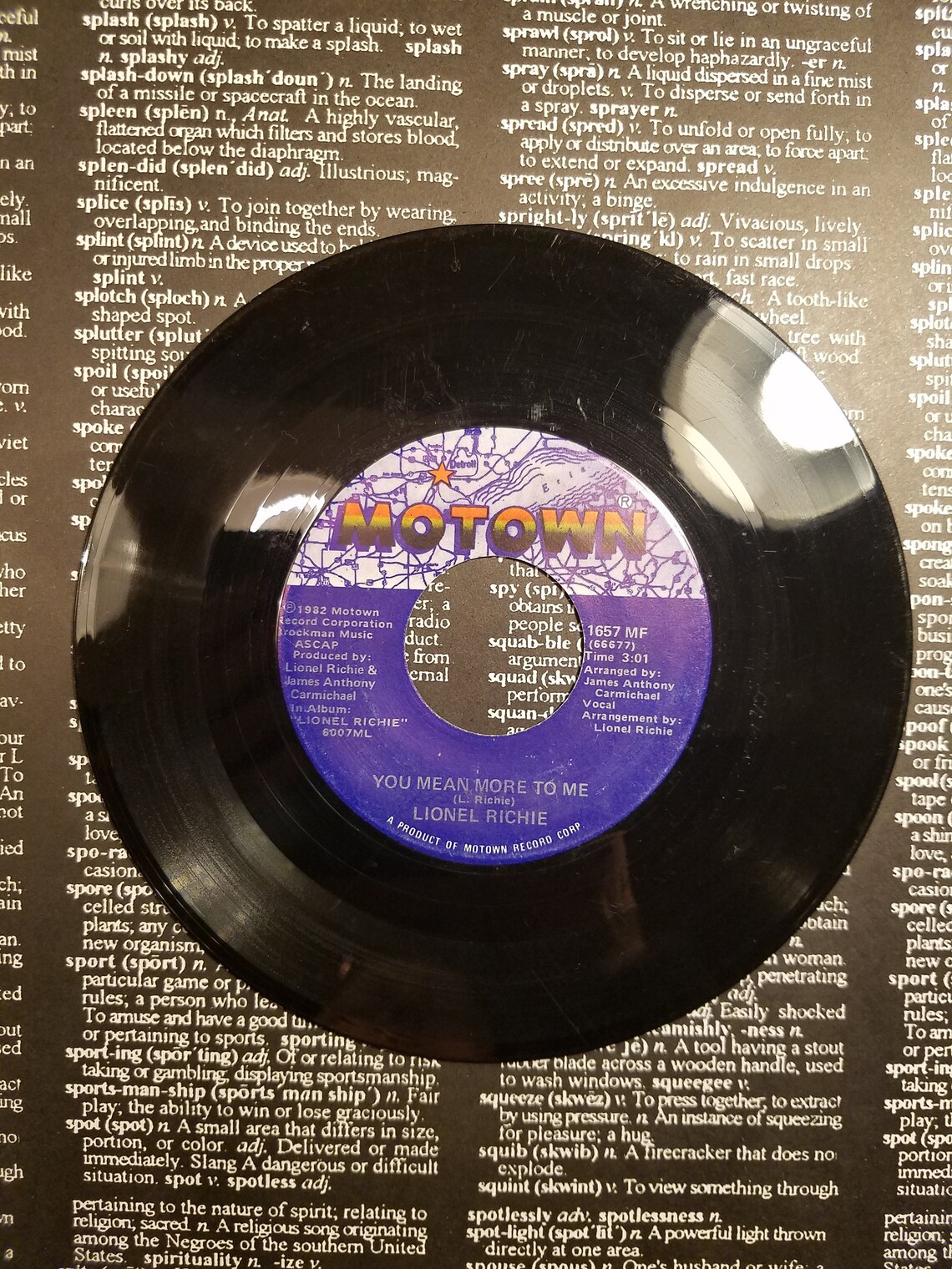 Lionel Richie You Are Vinyl 45 Record 1982, foto 2 di 2