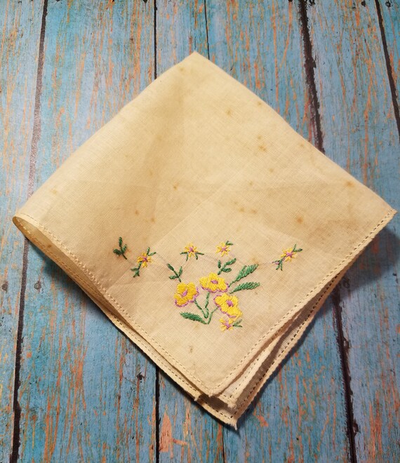 Antique Handkerchief Hand Sewn - Etsy