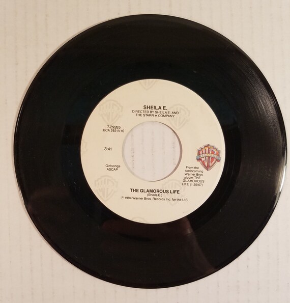 Sheila E The Glamorous Life Vinyl 45 Record 1984