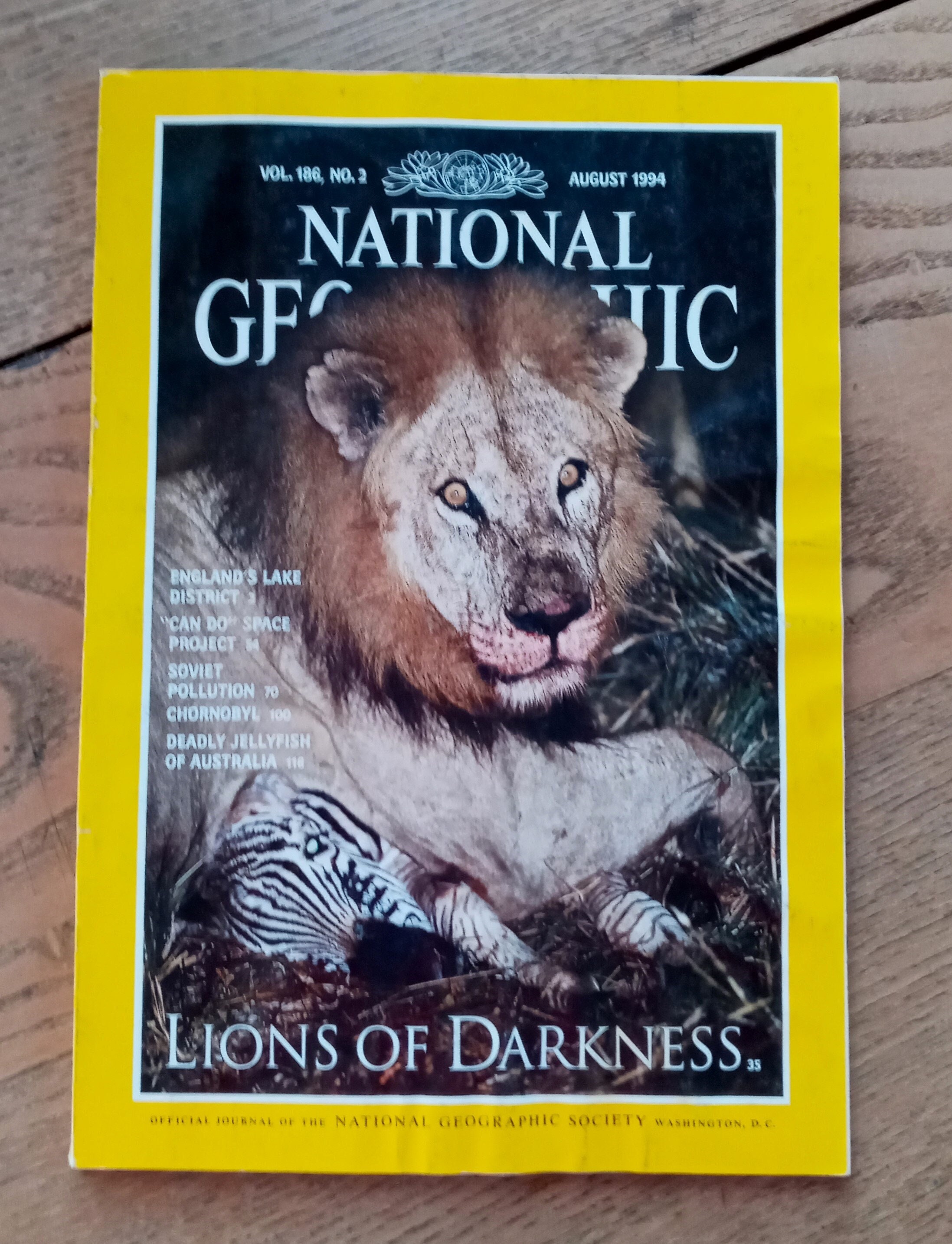 National Geographic Magazines 1994 - Etsy
