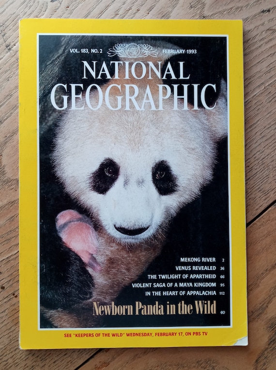National Geographic Magazine February 1993 Vol 183 No 2 Newborn