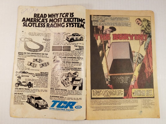 Jonah Hex Comic Book 1979 No. 21 - Etsy