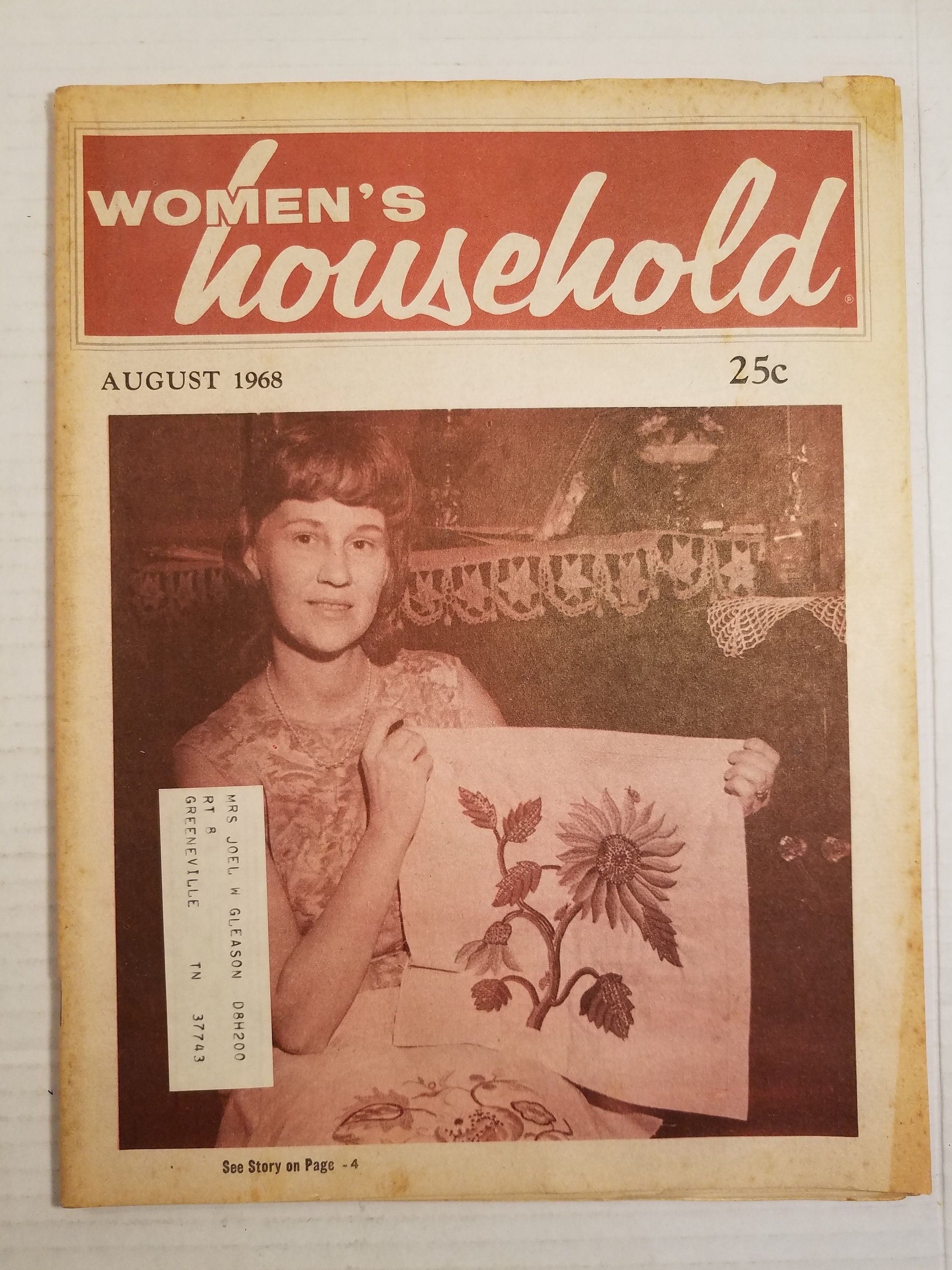 Calendar From 1968 - Etsy