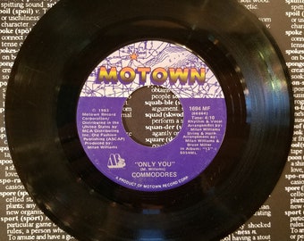 Commodores Only You vinyl 45 plaat 1983